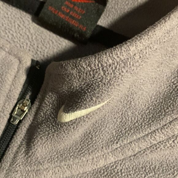 90’s Nikes Three Quarter Zip fleece jacket - Picture 2 of 5